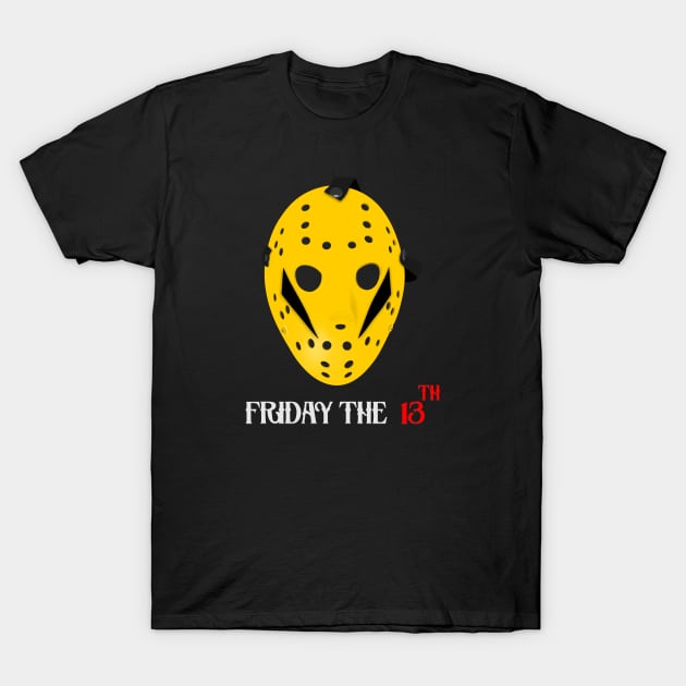 Yellow Jason Mask T-Shirt by Aquarius